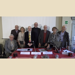 Il consiglio direttivo Antica Credenza con Massimiliano Orsatti - Premio Tecoppa 2025